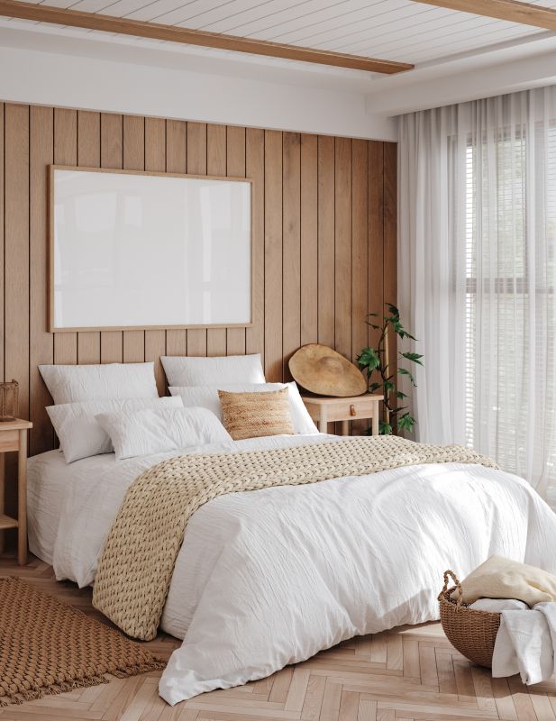 Faux Wood Paneling