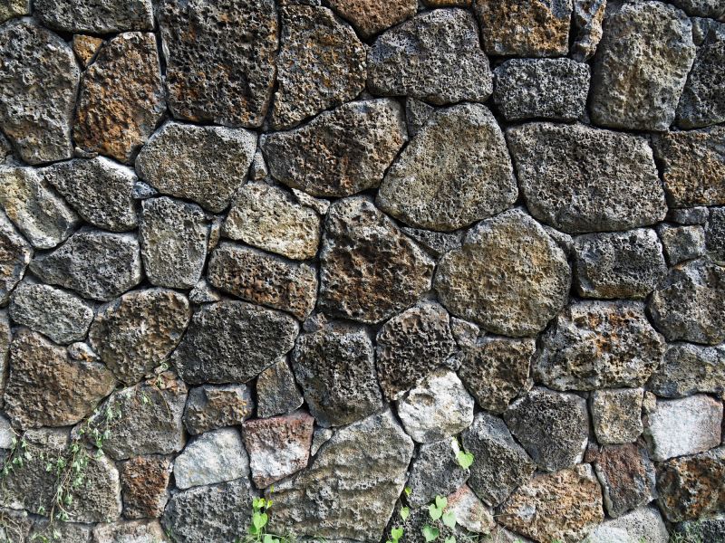 Textured Stone Wall